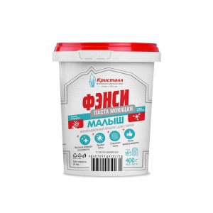 паста для стирки моющая синтетическая "ФЭНСИ - МАЛЫШ" автомат 400г.